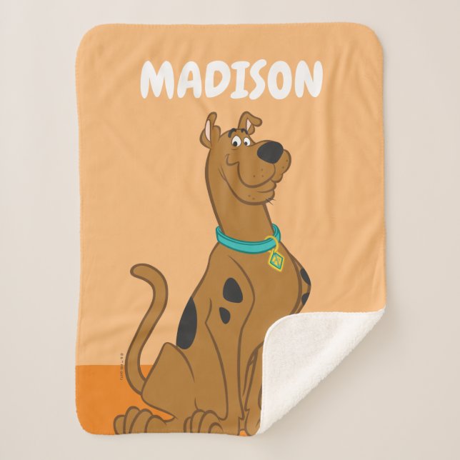 Scooby-Doo Cuter Than Cute Sherpa Blanket (Front)