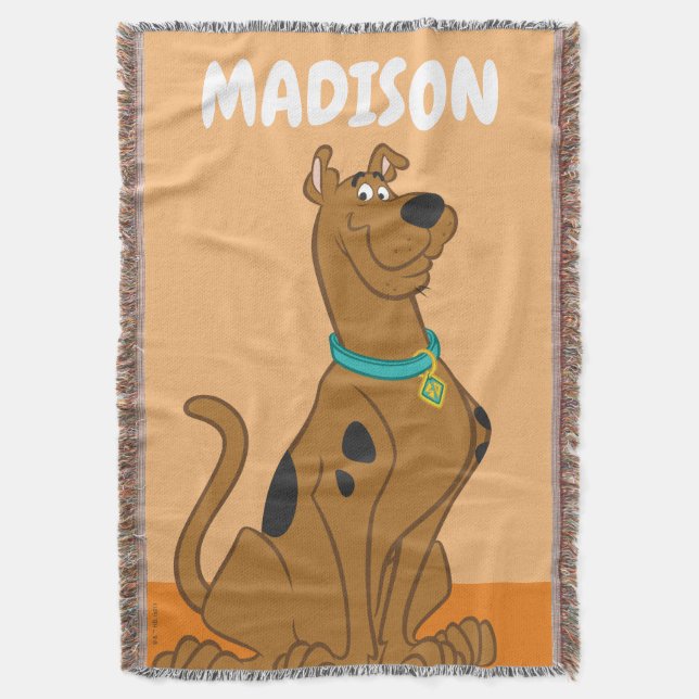 Scooby-Doo Cuter Than Cute Throw Blanket (Front Vertical)