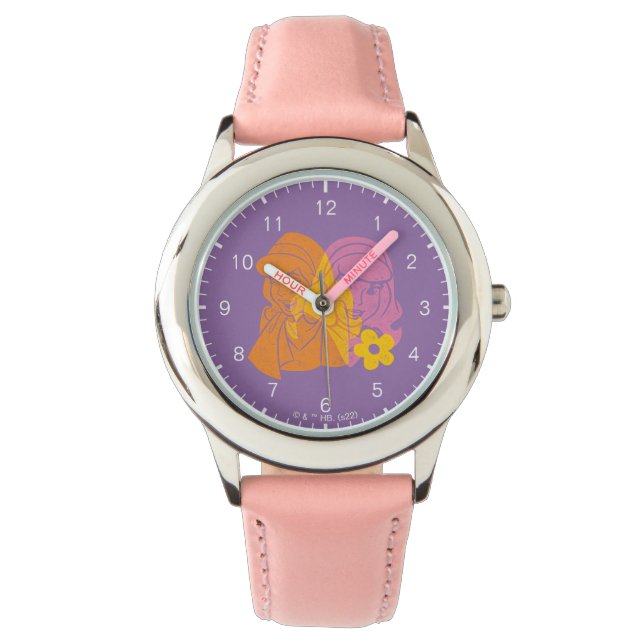 Scooby-Doo | Daphne Flower Portrait Watch (Front)