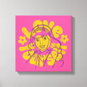 Scooby-Doo   Daphne Love Yourself Canvas Print