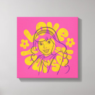 Scooby-Doo | Daphne Love Yourself Canvas Print