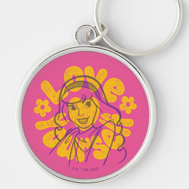 Scooby-Doo | Daphne Love Yourself Key Ring (Front)