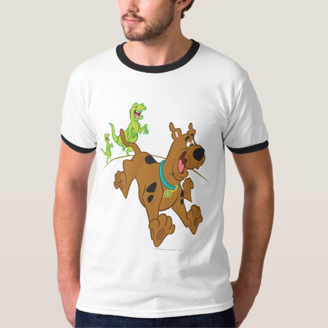 Scooby-Doo Dinosaur Escape T-Shirt (Front)