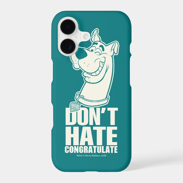 Scooby-Doo "Don't Hate, Congratulate" Graphic (Back)