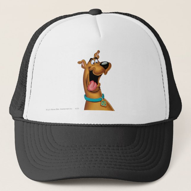 Scooby-Doo Excited Face Trucker Hat (Front)