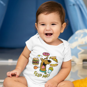 Scooby-Doo Feed Me! Baby Bodysuit