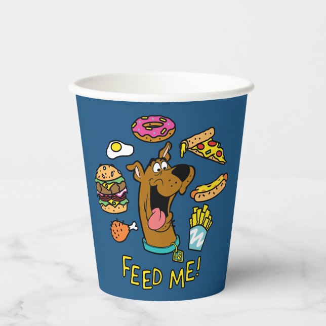 Scooby-Doo Feed Me! Paper Cups (Front)