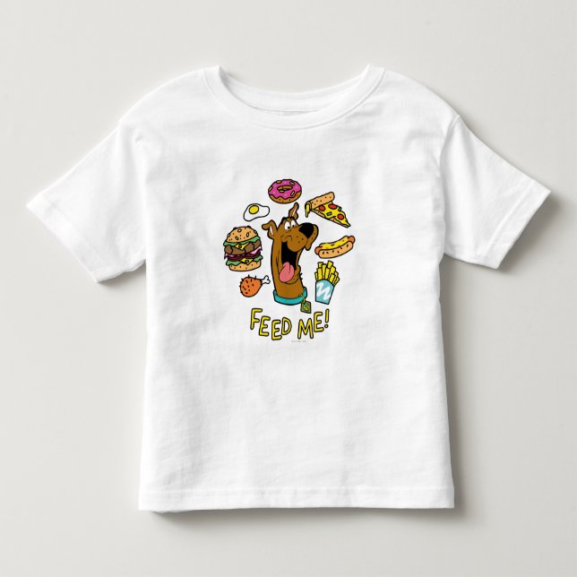 Scooby-Doo Feed Me! Toddler T-Shirt (Front)