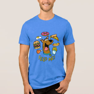 Scooby-Doo Feed Me! Tri-Blend Shirt