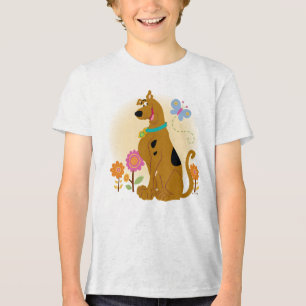 Scooby-Doo Following Butterfly Tri-Blend Shirt