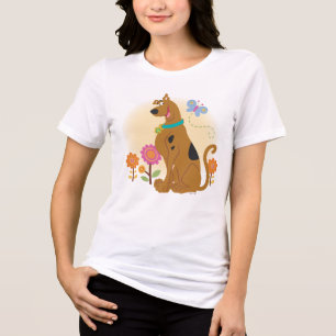 Scooby-Doo Following Butterfly Tri-Blend Shirt