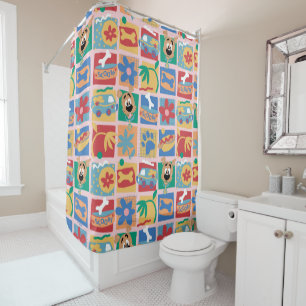 Scooby-Doo Fun Baby Pattern Shower Curtain