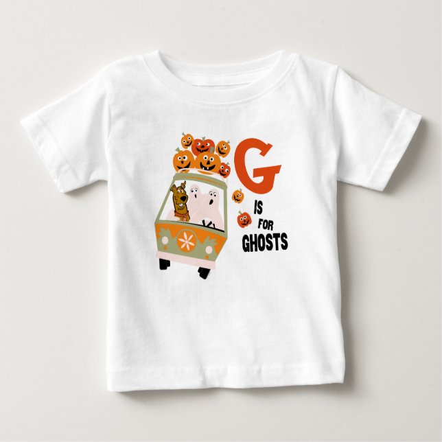 Scooby-Doo | G is for Ghosts Baby T-Shirt (Front)