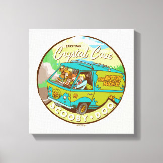 Scooby-Doo | Gang Driving Through "Crystal Cove" Canvas Print