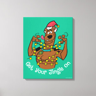 Scooby-Doo "Get Your Jingle On" Canvas Print