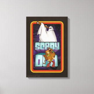 Scooby-Doo | Ghost Looking for Shaggy & Scooby Canvas Print