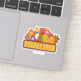 Scooby-Doo   "Groovy Gang" Retro Cartoon Graphic