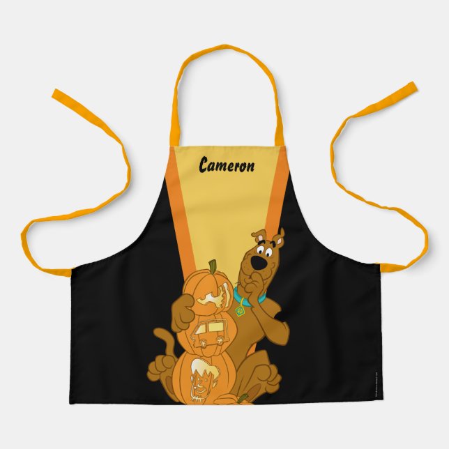 Scooby-Doo | Halloween Jack-O-Lantern Apron (Front)