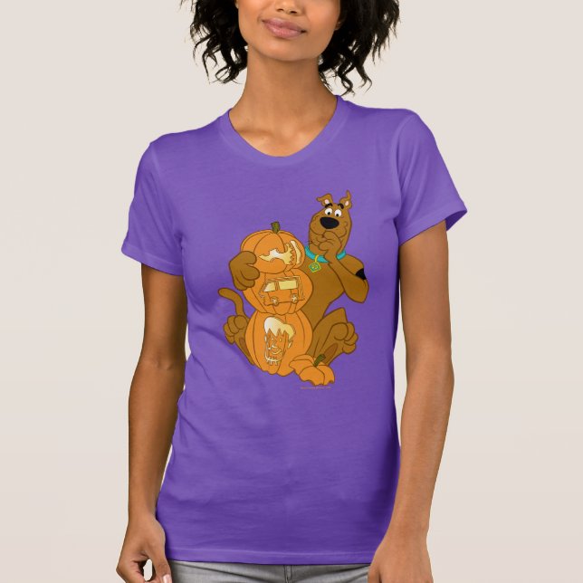 Scooby-Doo | Halloween Jack-O-Lantern T-Shirt (Front)