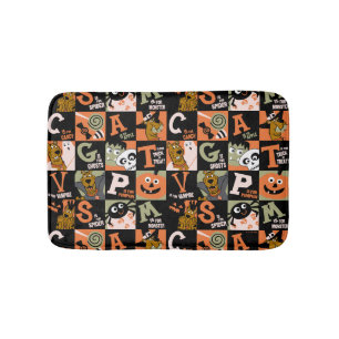 Scooby-Doo   Halloween Pattern Bath Mat