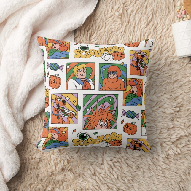 Scooby-Doo Halloween Photos Pattern Cushion (Blanket)
