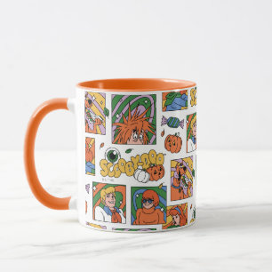 Scooby-Doo Halloween Photos Pattern Mug