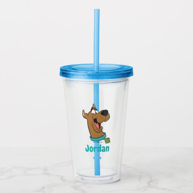 Scooby-Doo Happy Face Acrylic Tumbler (Front)