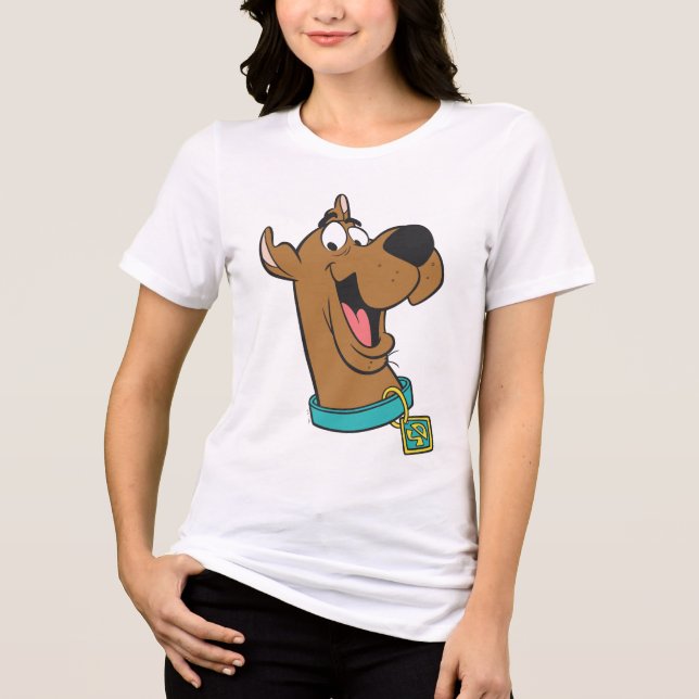 Scooby-Doo Happy Face Tri-Blend Shirt (Front)