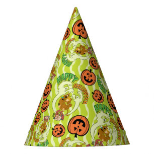 Scooby-Doo   Happy Halloween Pattern Party Hat