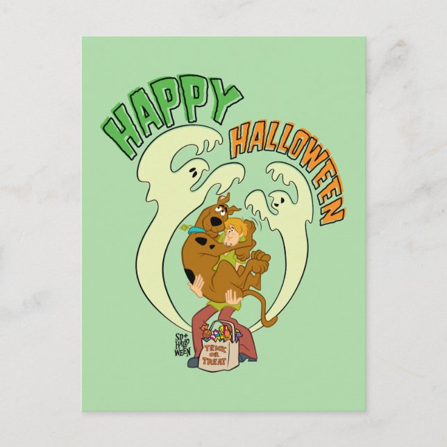 Scooby-Doo | Happy Halloween Postcard (Front)