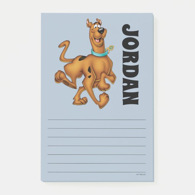 Scooby-Doo Happy Walk | Add Your Name Post-it Notes (Front)