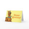 Scooby-Doo Happy Walk Birthday Card