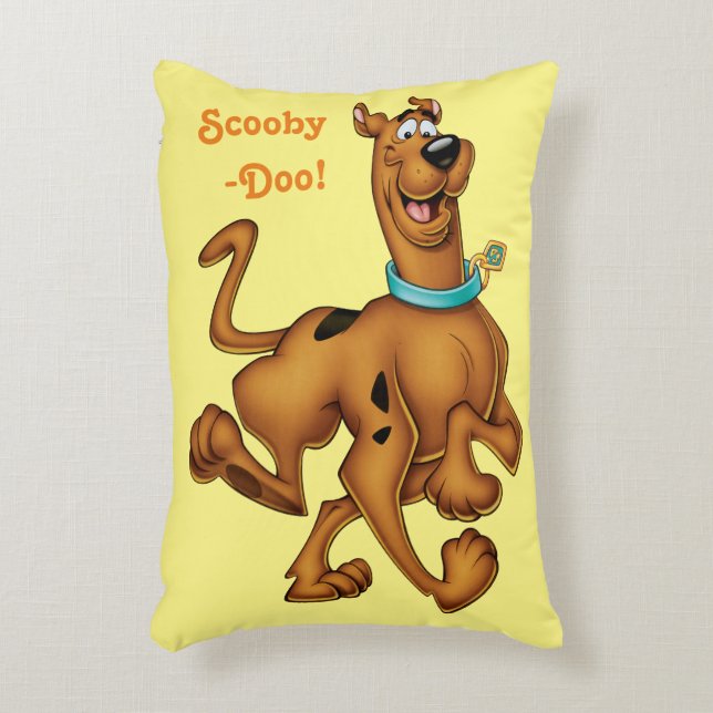 Scooby-Doo Happy Walk Decorative Cushion (Front(Vertical))