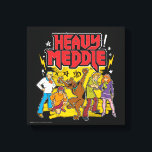Scooby-Doo | "Heavy Meddle" Graphic Canvas Print<br><div class="desc">Check out Scooby-Doo and the gang posing for this metal music band inspired graphic: "Heavy Meddle".</div>