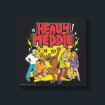Scooby-Doo | "Heavy Meddle" Graphic Canvas Print<br><div class="desc">Check out Scooby-Doo and the gang posing for this metal music band inspired graphic: "Heavy Meddle".</div>