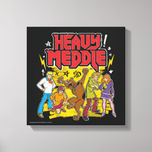 Scooby-Doo   "Heavy Meddle" Graphic Canvas Print