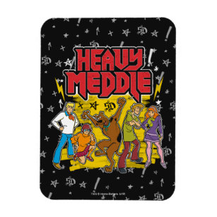 Scooby-Doo   "Heavy Meddle" Graphic Magnet