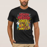 Scooby-Doo | "Heavy Meddle" Graphic T-Shirt<br><div class="desc">Check out Scooby-Doo and the gang posing for this metal music band inspired graphic: "Heavy Meddle".</div>