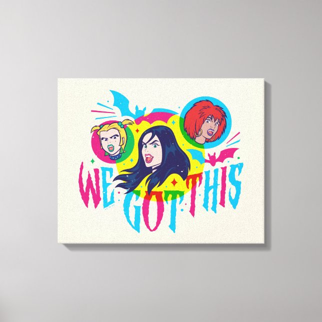 Scooby-Doo | Hex Girls We Got This Canvas Print (Front)