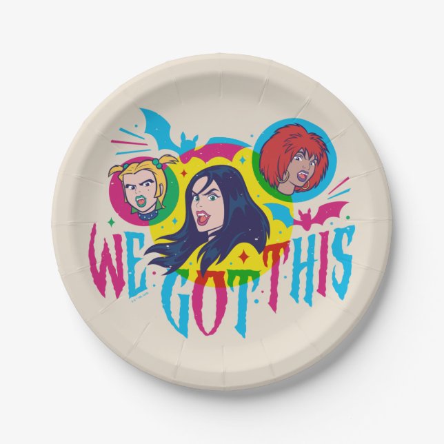 Scooby-Doo | Hex Girls We Got This Paper Plate (Front)