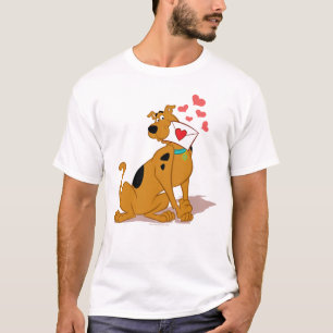 Scooby-Doo - Holding Valentine Envelope T-Shirt