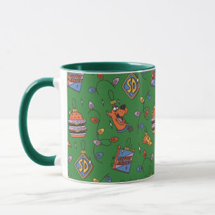 Scooby-Doo Holiday Snack Lights Pattern Mug