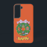 Scooby-Doo Holiday Snack Wreath Graphic Samsung Galaxy Case<br><div class="desc">Fill up on this fun Scooby-Snack inspired holiday wreath graphic! Wear this on a festive holiday sweater,  carry your holiday shopping with a tote bag,  or enjoy this design on a personalised mug! Shop this graphic on even more customisable Zazzle gifts!</div>