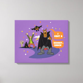 Scooby-Doo | I Vant a Scooby Snack Canvas Print