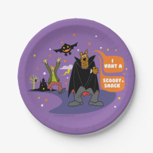 Scooby-Doo   I Vant a Scooby Snack Paper Plate