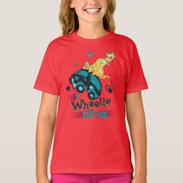 Scooby-Doo - I Wheelie Like You T-Shirt (Front)