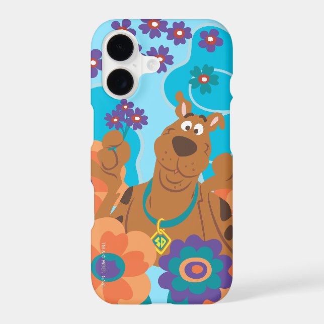 Scooby-Doo In Flowers (Back)