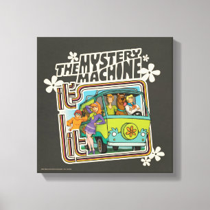Scooby-Doo   "It's Lit" Mystery Machine Graphic Canvas Print