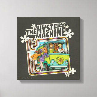 Scooby-Doo | "It's Lit" Mystery Machine Graphic Canvas Print
