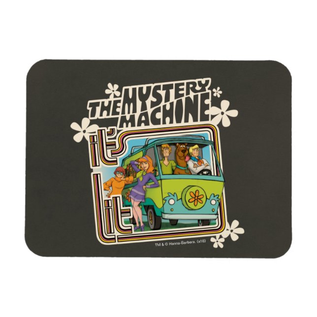 Scooby-Doo | "It's Lit" Mystery Machine Graphic Magnet (Horizontal)